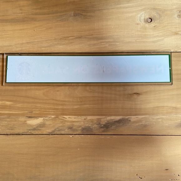 Starbucks acrylic sign - Picture 2 of 2